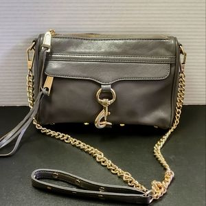 Rebecca Minkoff bag. Dark grey